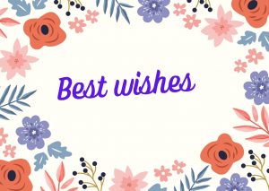 best wishes